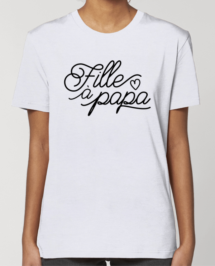 T-shirt Femme Fille à papa par tunetoo