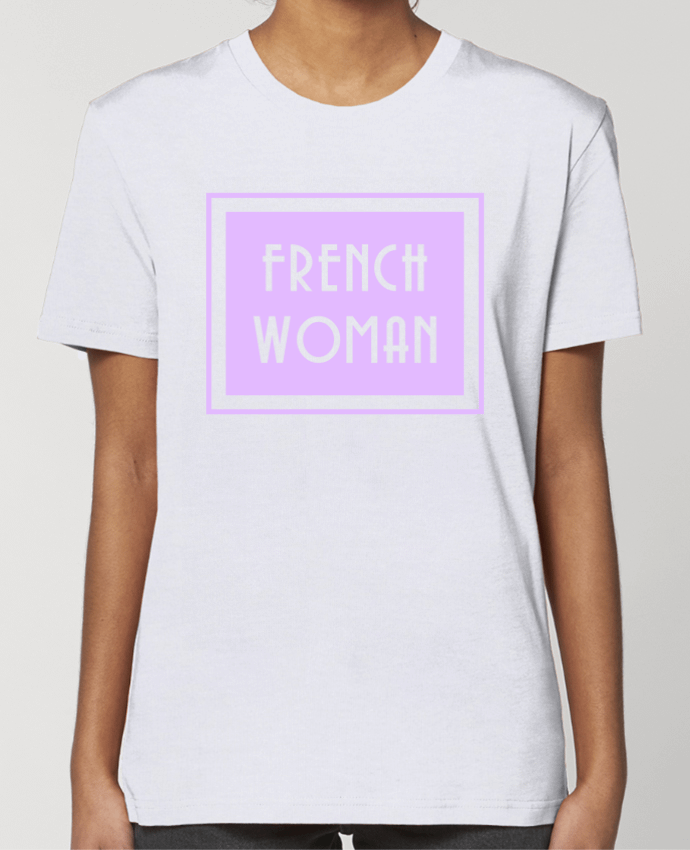 T-shirt Femme French woman par tunetoo
