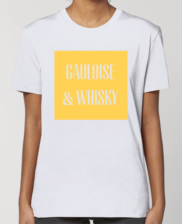 T-shirt Femme Gauloise et whisky par tunetoo