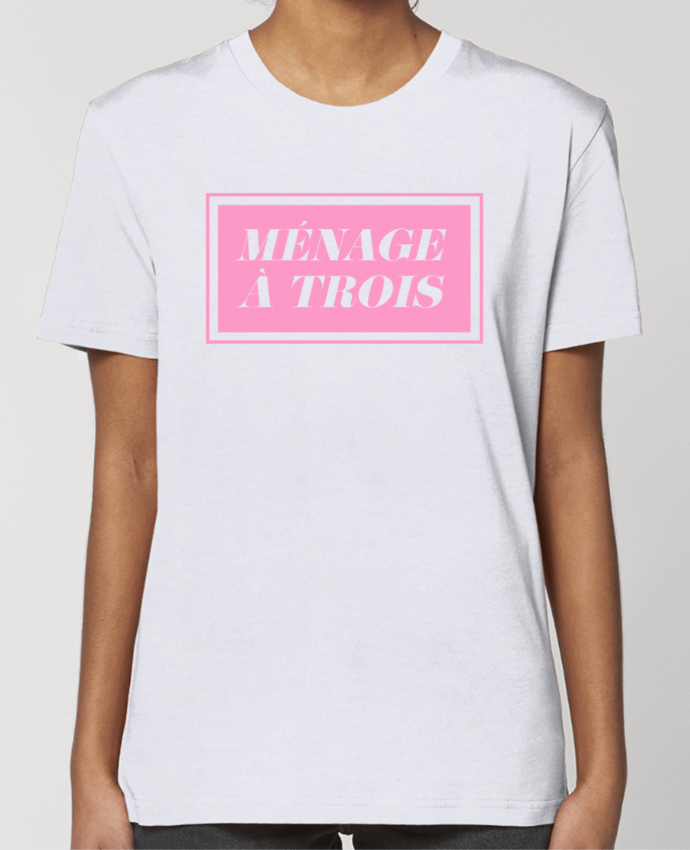 T-shirt Femme Ménage à trois par tunetoo