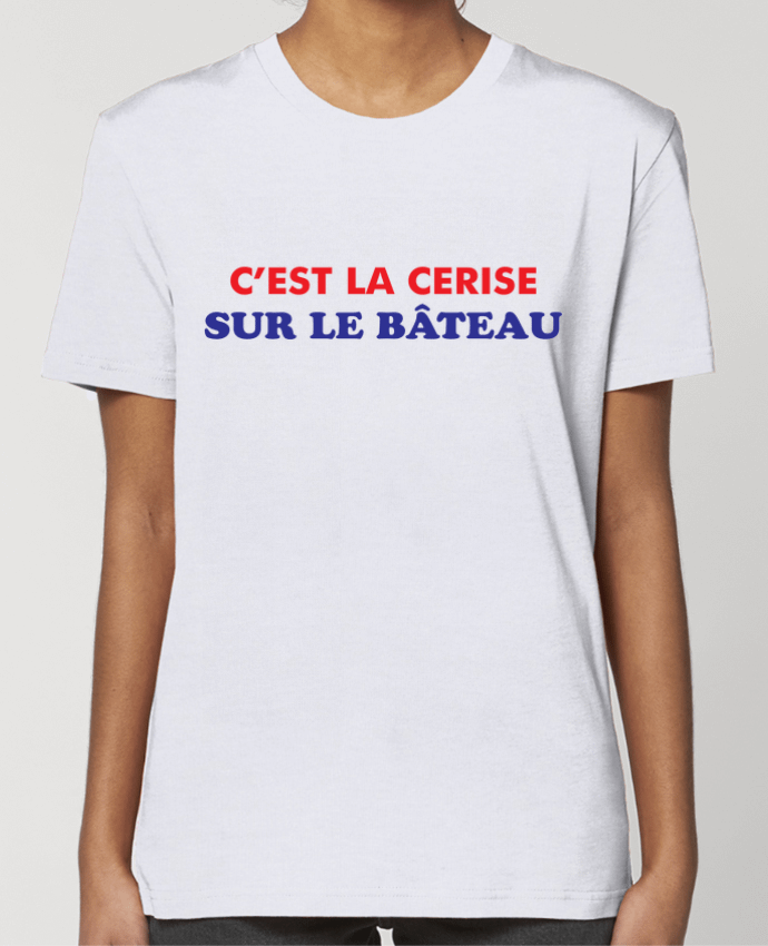 T-shirt Femme C'est la cerise sur le bâteau par tunetoo