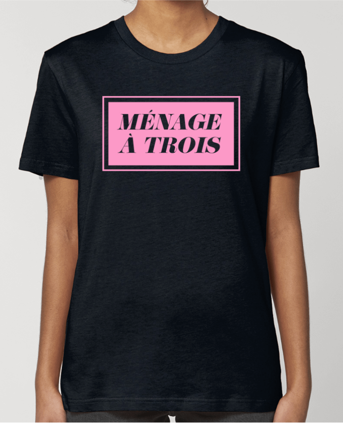 T-shirt Femme Ménage à trois par tunetoo