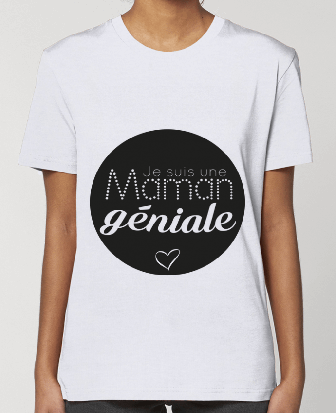T-shirt Femme Maman géniale par IDÉ'IN