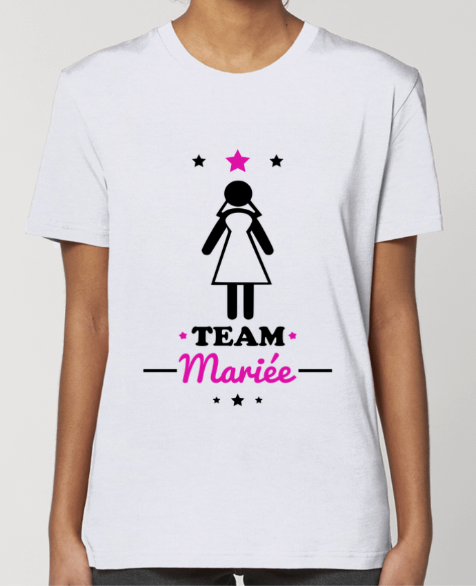 T-shirt Femme Team mariée : enterrement de vie de jeune fille par Benichan