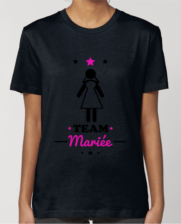 T-shirt Femme Team mariée : enterrement de vie de jeune fille par Benichan