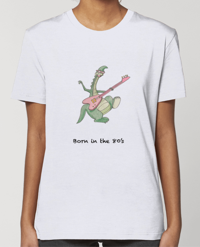T-shirt Femme BORN IN THE 80's par La Paloma