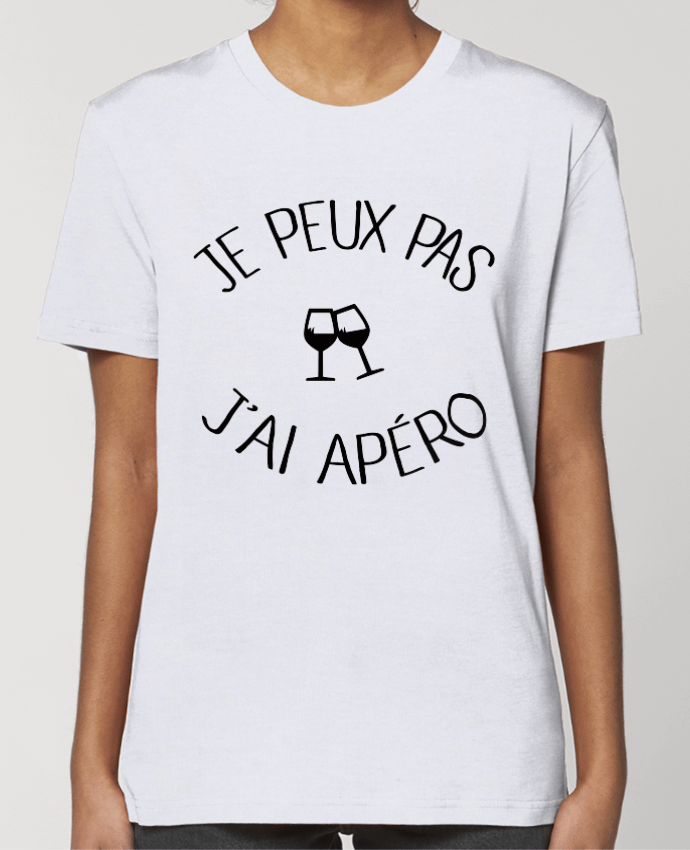 T-shirt Femme Je peux pas j'ai apéro por Freeyourshirt.com