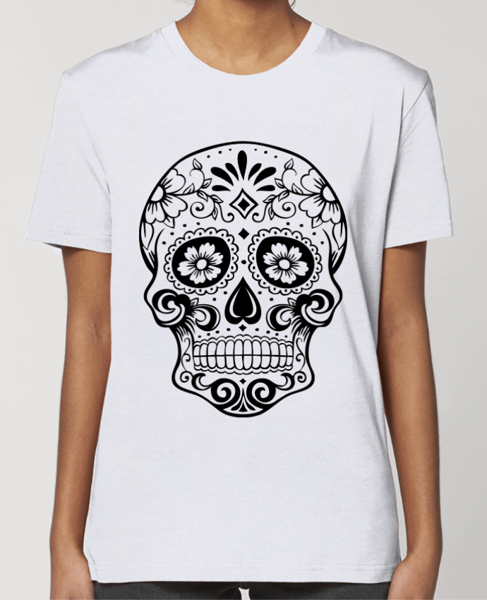 T-shirt Femme Tête de Mort par Freeyourshirt.com