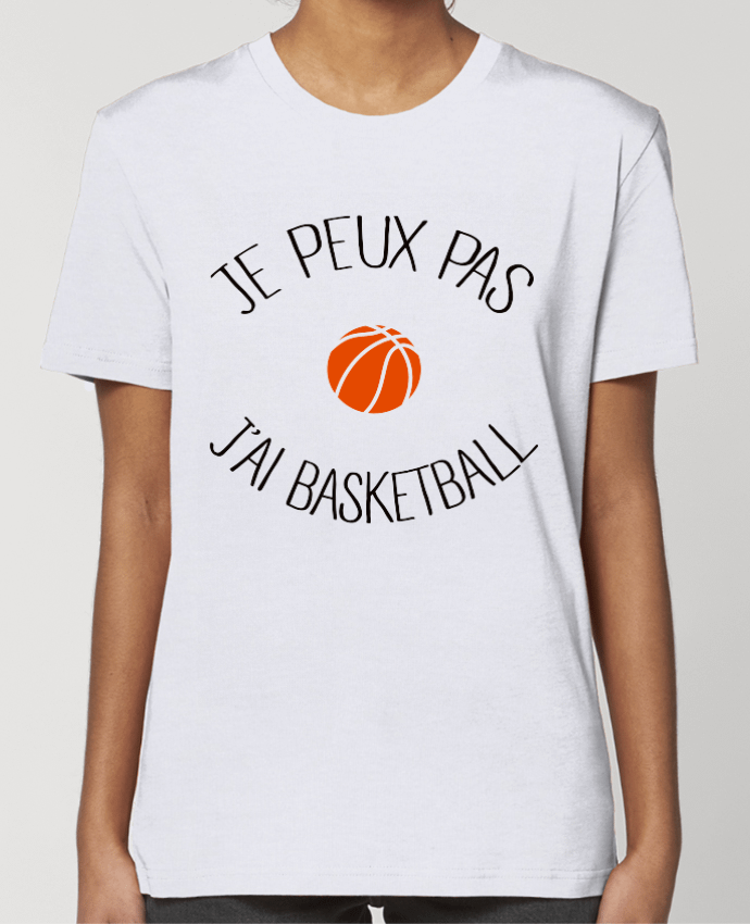 T-shirt Femme je peux pas j'ai Basketball par Freeyourshirt.com