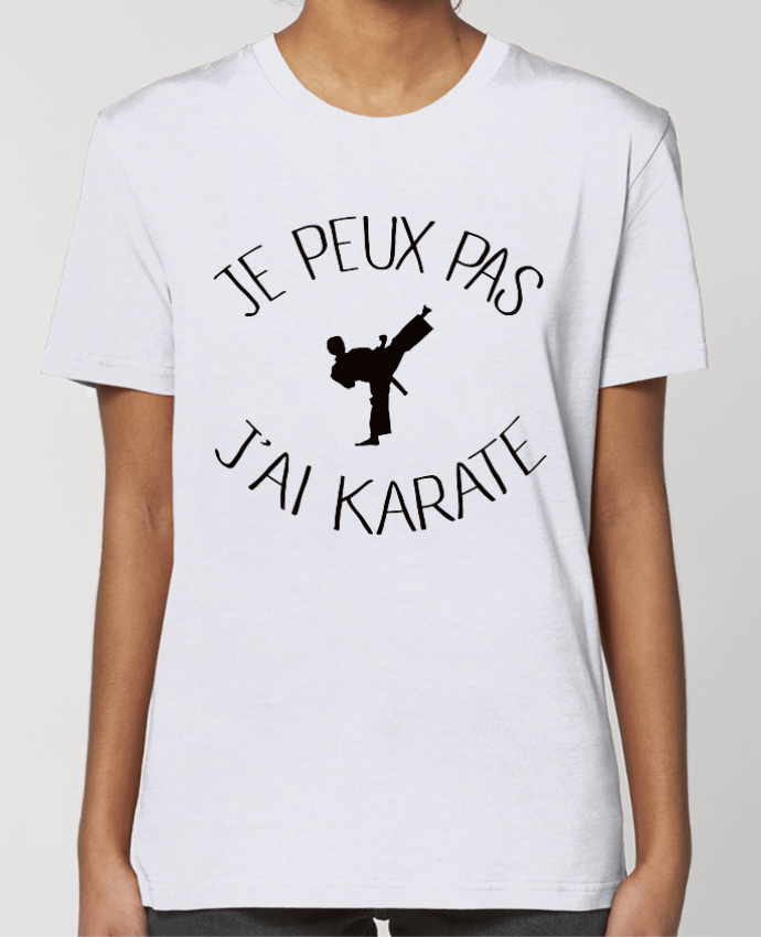 T-shirt Femme Je peux pas j'ai karaté par Freeyourshirt.com