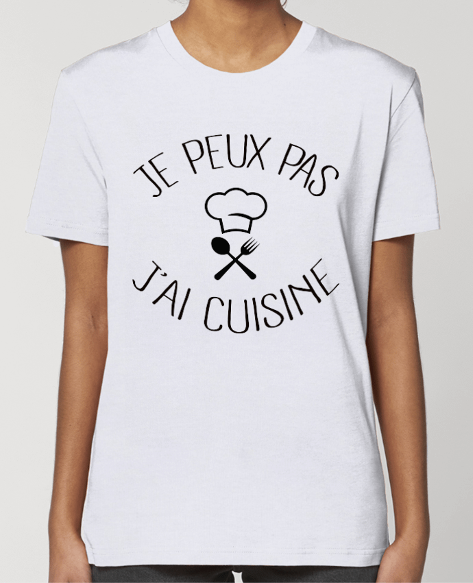 T-shirt Femme je peux pas j'ai cuisine par Freeyourshirt.com