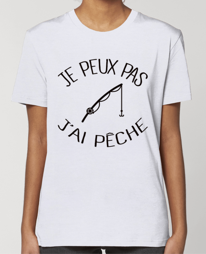 T-shirt Femme Je peux pas j'ai pêche par Freeyourshirt.com
