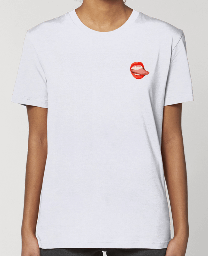T-shirt Femme Tongue par lisartistaya