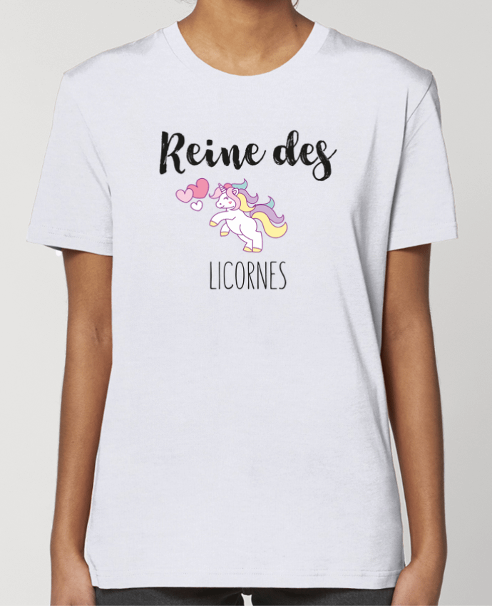 T-shirt Femme Reine des licornes par tunetoo