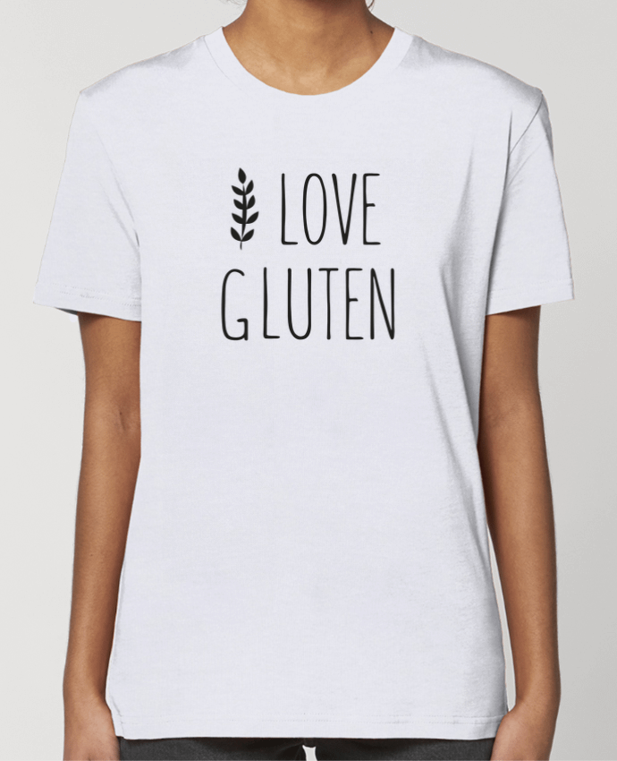T-shirt Femme I love gluten by Ruuud par Ruuud