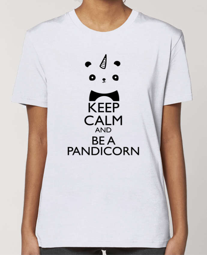 T-shirt Femme keep calm and be a Pandicorn par tunetoo