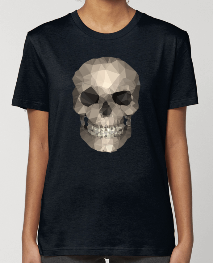 T-shirt Femme Polygons skull par justsayin