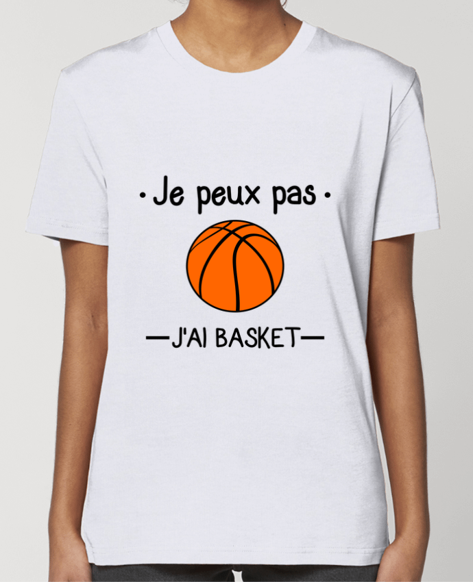 T-shirt Femme Je peux pas j'ai basket,basketball,basket-ball par Benichan