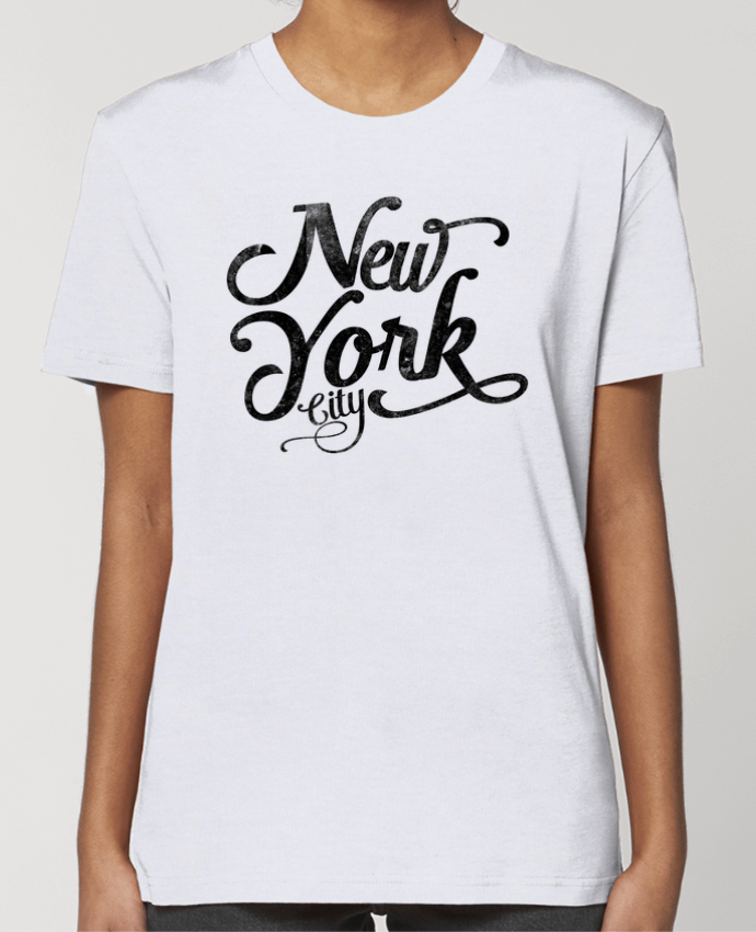 T-shirt Femme New York City typographie par justsayin