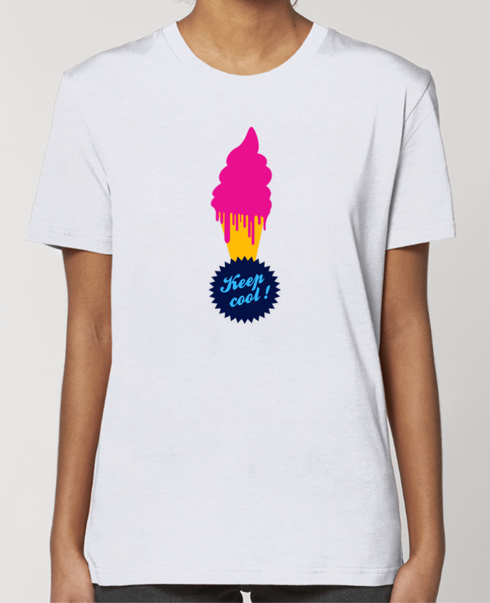 T-shirt Femme Ice cream Keep cool par justsayin