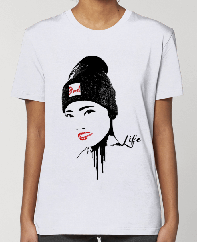 T-shirt Femme Geisha par Graff4Art