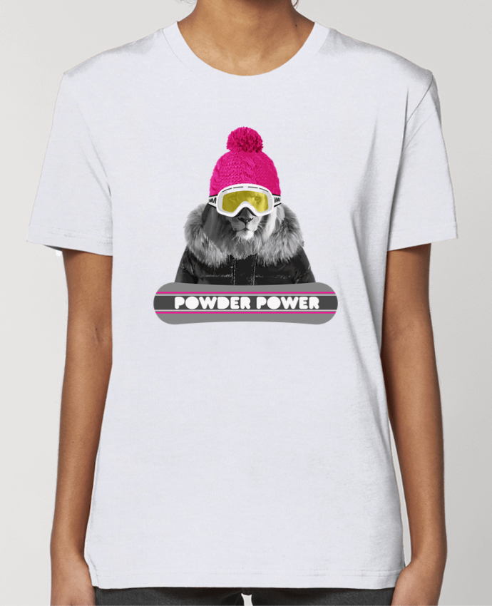 T-shirt Femme Lion snowboard par justsayin