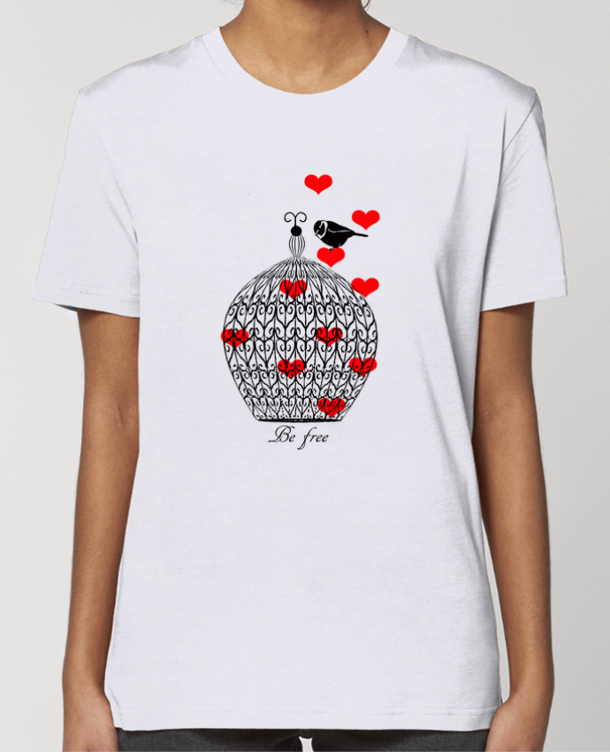 T-shirt Femme Be free par Les Caprices de Filles