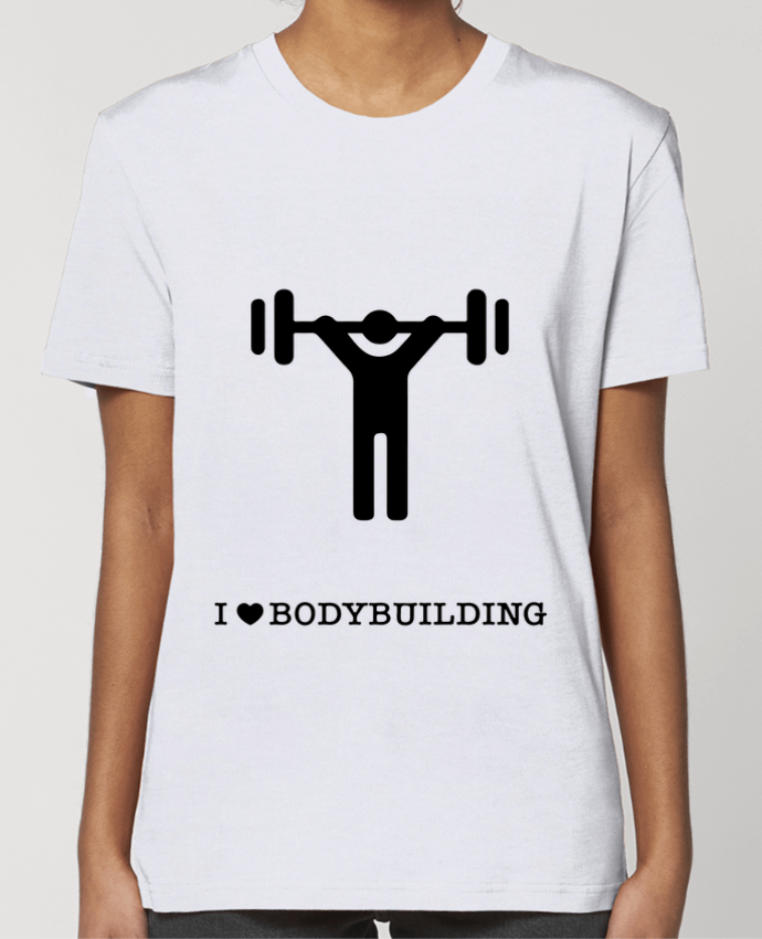 T-shirt Femme I love bodybuilding par will