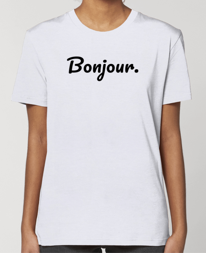 T-shirt Femme Bonjour. par tunetoo