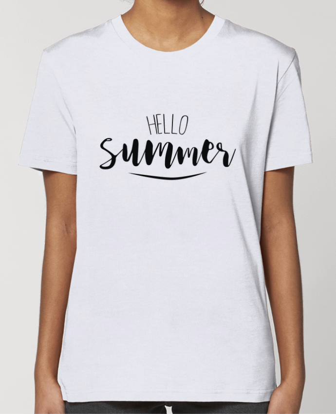 T-shirt Femme Hello Summer ! por IDÉ'IN