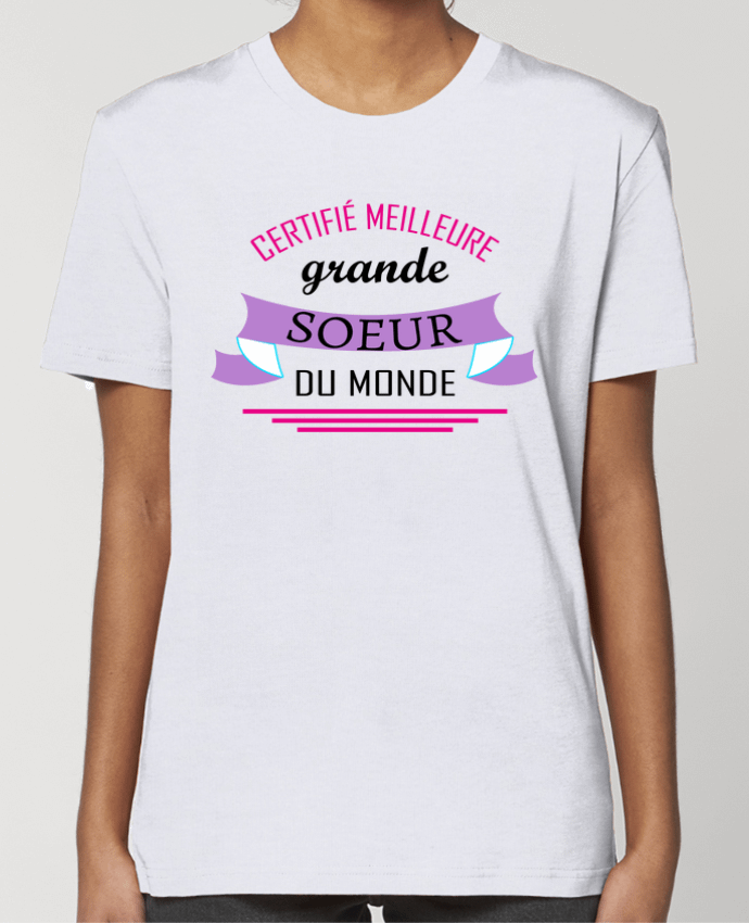 T-shirt Femme Certifié meilleure grande sœur du monde by tunetoo