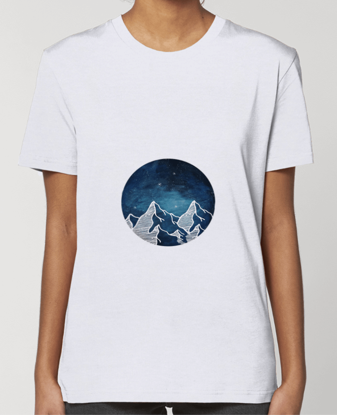 T-shirt Femme Canadian Mountain por Likagraphe