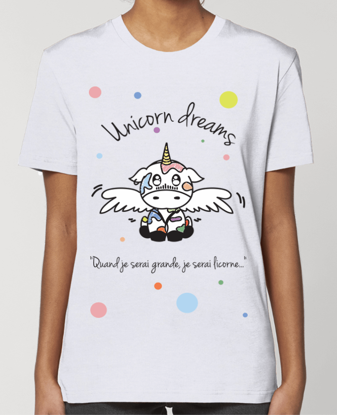 T-shirt Femme Unicorn Dreams - Little cow par 
