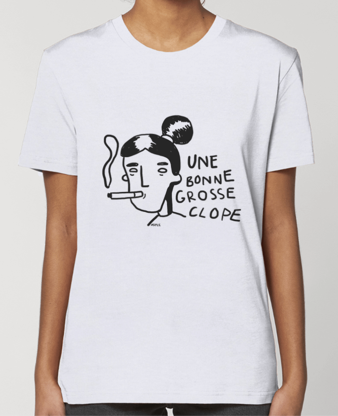 T-shirt Femme CLOPE (une bonne grosse) par RSTLL