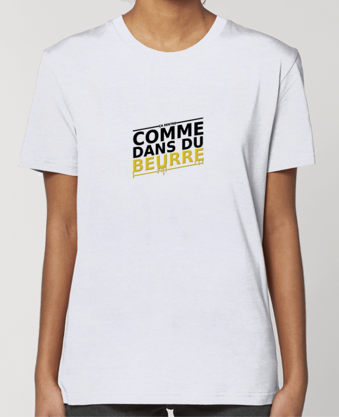 T-shirt Femme Ça rentre comme dans du beurre par AkenGraphics