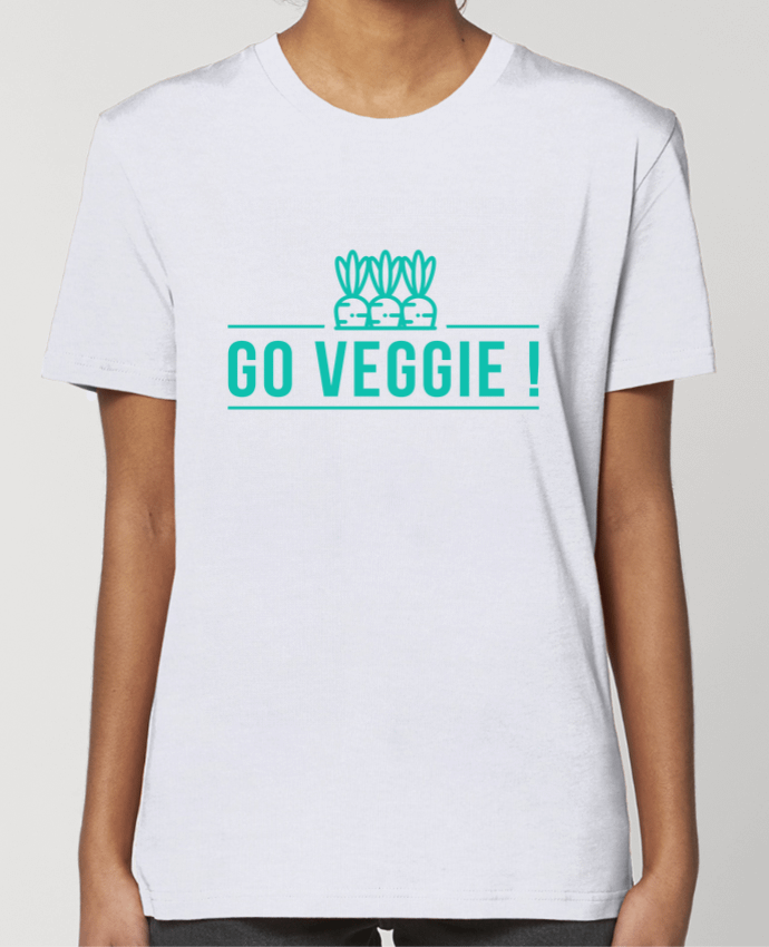 T-shirt Femme Go veggie ! por Folie douce