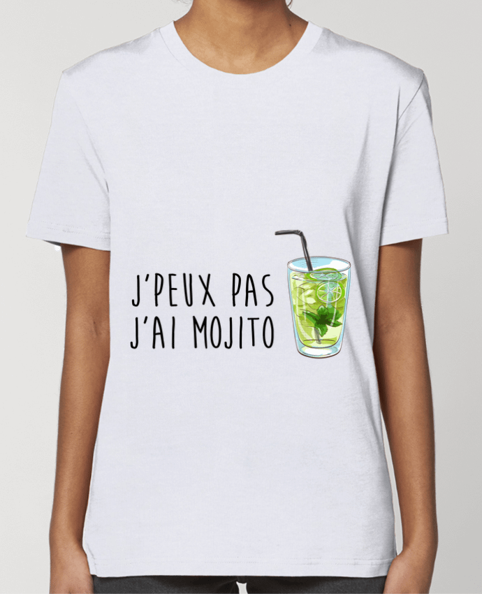 T-shirt Femme Je peux pas j'ai mojito par FRENCHUP-MAYO