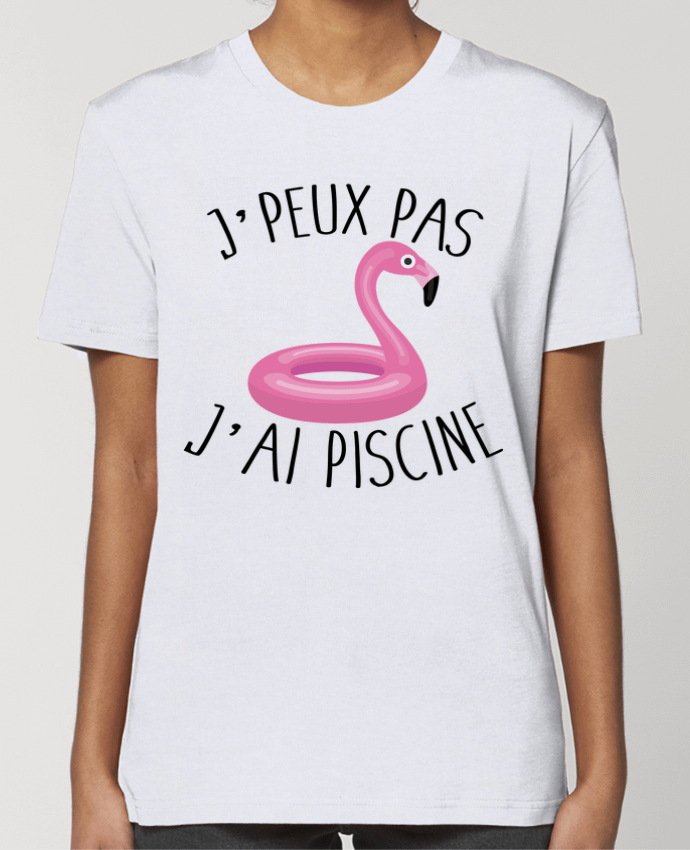 T-shirt Femme Je peux pas j'ai piscine par FRENCHUP-MAYO