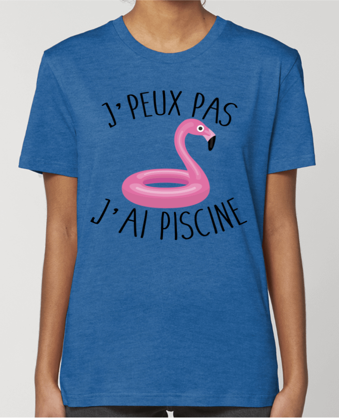 T-shirt Femme Je peux pas j'ai piscine par FRENCHUP-MAYO