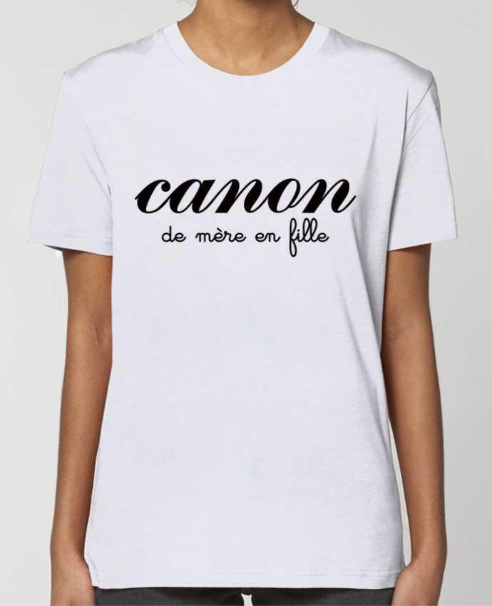 T-shirt Femme Canon de mère en fille par Freeyourshirt.com