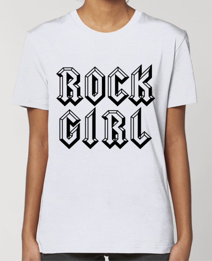 T-shirt Femme Rock Girl par Freeyourshirt.com