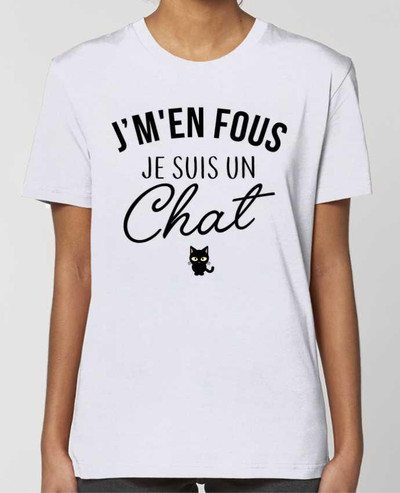 T-shirt Femme J'm'en fous je suis un chat par La boutique de Laura