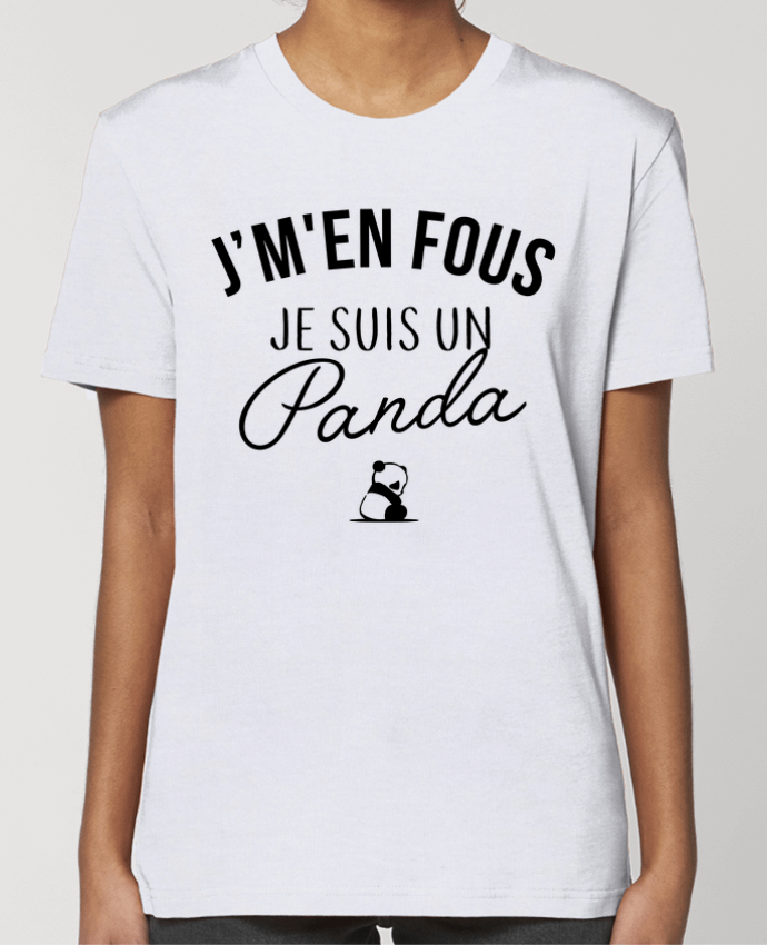 T-shirt Femme J'm'en fous je suis un panda par La boutique de Laura