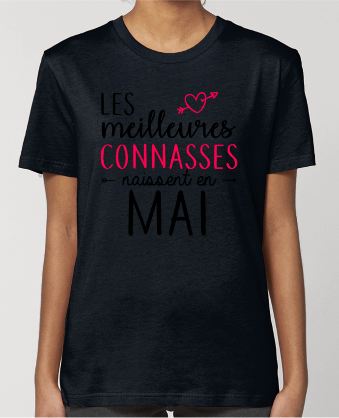 T-shirt Femme Les meilleures connasses naissent Mai par La boutique de Laura