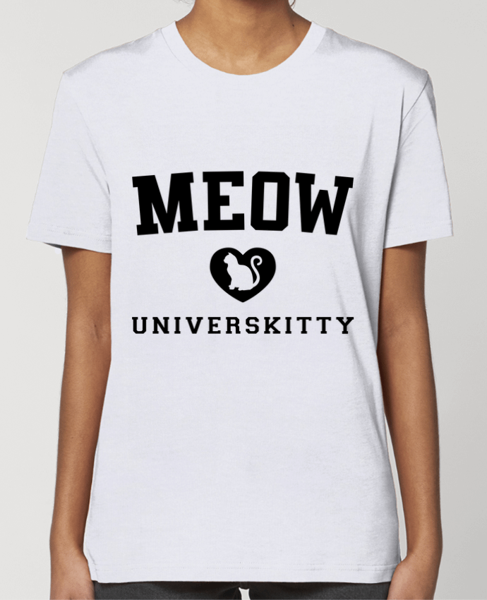 T-shirt Femme Meow Universkitty par Freeyourshirt.com