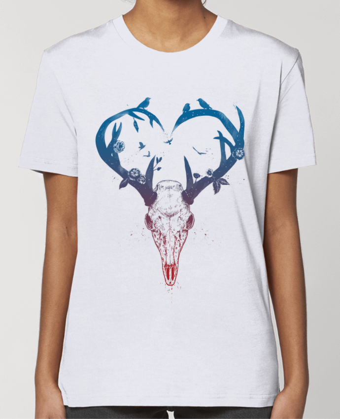 T-shirt Femme Never ending love par Balàzs Solti