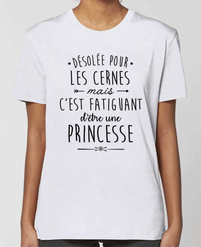T-shirt Femme C'est fatiguant d'être une princesse par La boutique de Laura