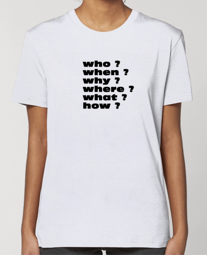 T-shirt Femme Questions par Les Caprices de Filles