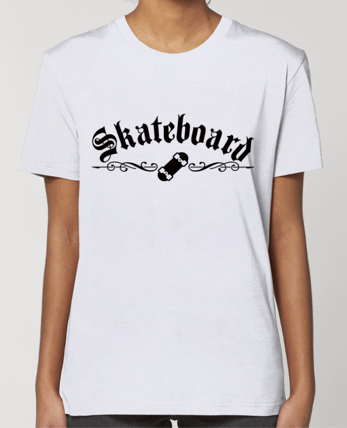 T-shirt Femme Skateboard by Freeyourshirt.com