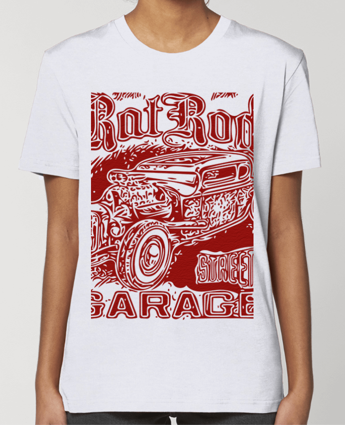T-shirt Femme Hot rod garage par David